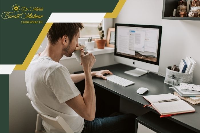 علت درد کتف بعد از کار با کامپیوتر علت درد کتف بعد از کار با کامپیوتر